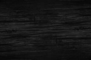 Wood Dark background. Wooden black pattern Blank for design photo