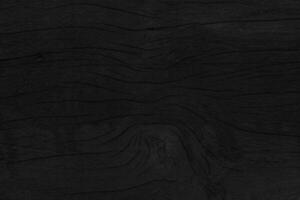 Wood texture background. Black surface of wooden blank for design photo