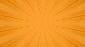 Soft Orange Sun burst vector background