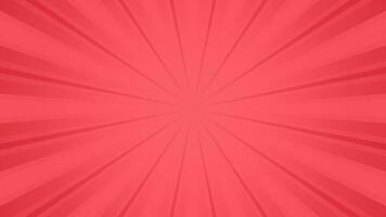 Soft Red Sun burst vector background