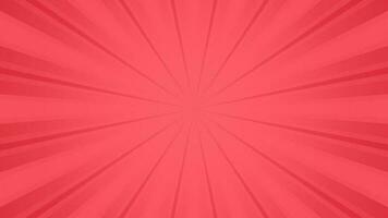 Soft Red Sun burst vector background