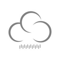 Cloud logo icon design vector