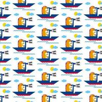 cute dinosaur vector pattern for tee print and background wallpaper