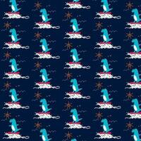 cute dinosaur vector pattern for tee print and background wallpaper