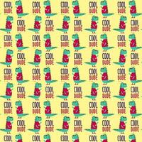 cute dinosaur vector pattern for tee print and background wallpaper