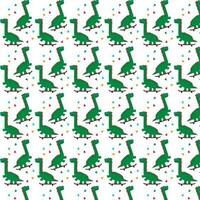 cute dinosaur vector pattern for tee print and background wallpaper