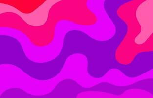 Colorful Groovy background design concept, abstract background vector