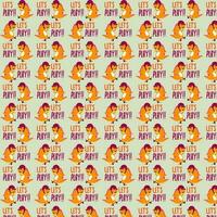 cute dinosaur vector pattern for tee print and background wallpaper