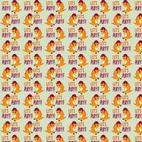 cute dinosaur vector pattern for tee print and background wallpaper