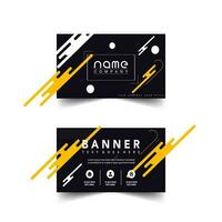 abstract business card vector template minimalist business card