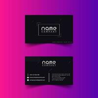 abstract business card vector template minimalist business card