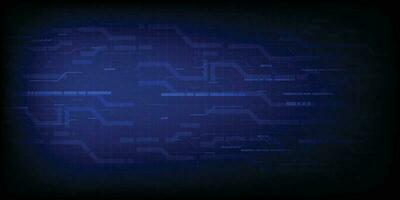 Abstract line digital technology background vector