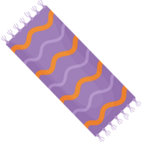 strand handdoek. illustratie png