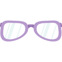 lentes. dibujos animados ilustración png