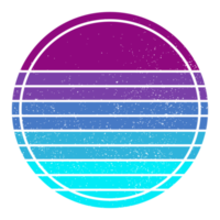 Circular  purple background template. T-shirt design png