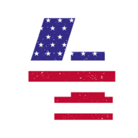 alfabet siffra flagga USA brev grafisk png