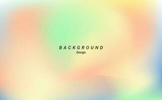 Abstract pastel gradient soft background for summer vibes design vector