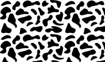 cow texture pattern repeated seamless, vector illustration