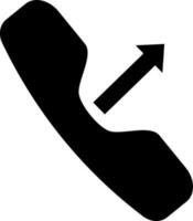 Call forward icon or symbol in flat style. vector