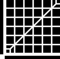 Color correction grid form icon in Black and White color. vector