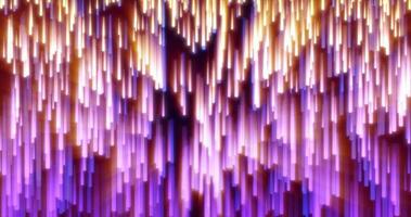 Abstract purple energy glowing lines raining down futuristic hi-tech background photo