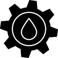 Isolated cogwheel icon or symbol. vector