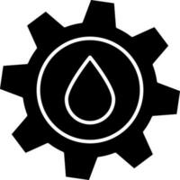 Isolated cogwheel icon or symbol. vector