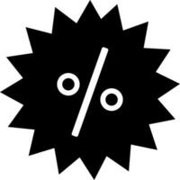 Illustration of sale discount sticker icon. vector