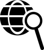 Traveling location searching icon or symbol. vector