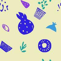 Modern Summer Scandinavian Doodle Patterns,  vector color pastel patterns are perfect for adding a touch of summer to your home decor. Use as pillow covers, wall decals, or even as a pretty pattern