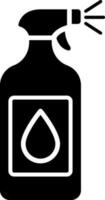 Vector illustration of spray bottle icon.