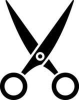 Vector illustration of scissor icon.