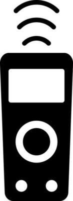 Vector illustration of remote control.