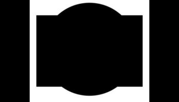 Joint pipe icon in Black and White color. vector