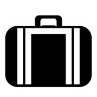 Symbol sign. Baggage pictogram, check Baggage check-in icon white background vector