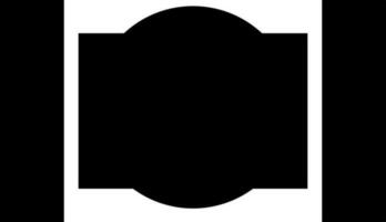 articulación tubo icono en negro y blanco color. vector