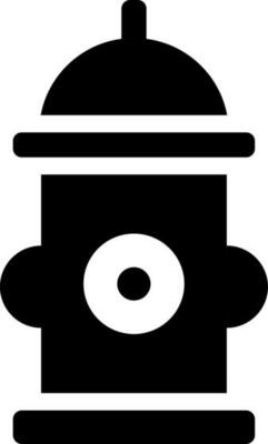 Hydrant icon in flat style.
