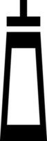 Glue icon in Black and White color vector