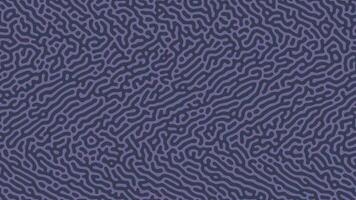 Blue Turing reaction background. Abstract diffusion pattern with chaotic shapes. Vector illustration.