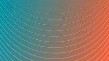 Modern colorful gradient background with rounded lines vector