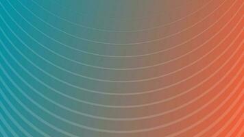 Modern colorful gradient background with rounded lines vector