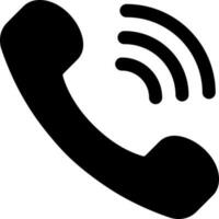 Illustration of phone call icon. vector