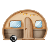 caravan waterverf element png