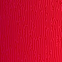 Red Turing reaction gradient background. Abstract diffusion pattern with chaotic shapes. Vector illustration.