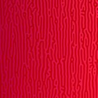 Red Turing reaction gradient background. Abstract diffusion pattern with chaotic shapes. Vector illustration.