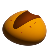 carino forno dolce 3d rendere png