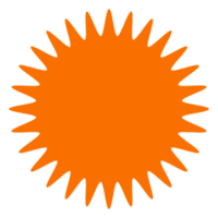 Sol geométrico elemento png