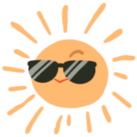 Soleil dans été png