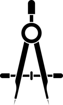 Creative icon for geometric element is compass.