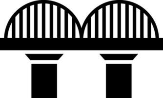 Flat style sydney harbour bridge icon. vector